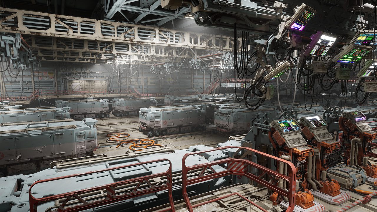 Sci Fi Cargo Hub
