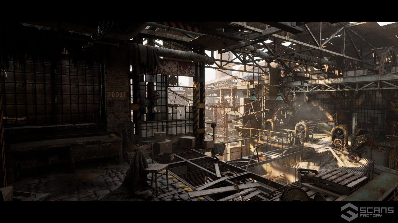 [SCANS] Warehouse Abandoned Factory District